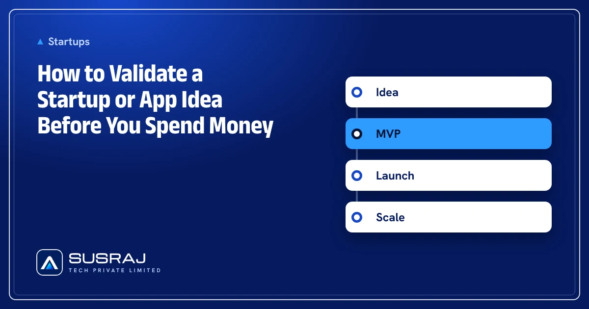 How to Validate a Startup or App Idea Before You Spend Money
